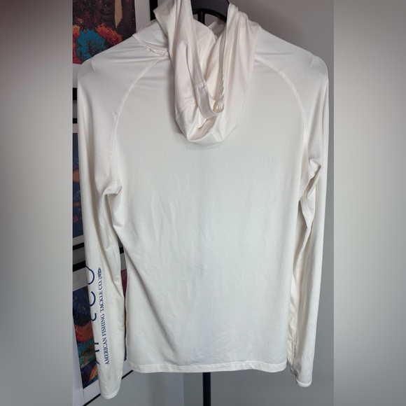 Aftco - White Long Sleeve Hoodie - Picture 2 of 4